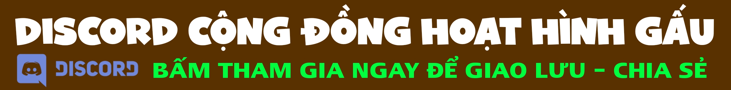 Tham gia Discord cộng đồng Gấu